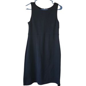 Hanna Andersson Black Sleeveless Sheath Dress. Sz. S